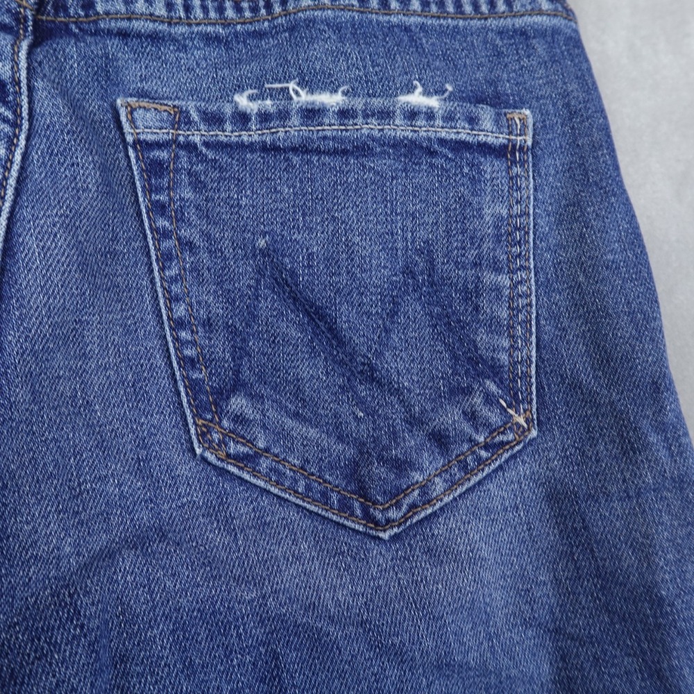 MOTHER Superior Jeans The Kick It Blue Denim Womens Size 25 - Picture 10 of 11
